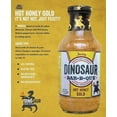 thumbnail image 2 of DINOSAUR SAUCE BBQ Hot Honey Gold 19 oz (Pack of 6), 2 of 3