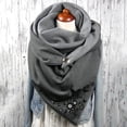 thumbnail image 2 of Écharpes Femmes Vintage Imprimé Boho Écharpe Châles Wraps Hiver Chaud Écharpes Courtes, 2 of 4