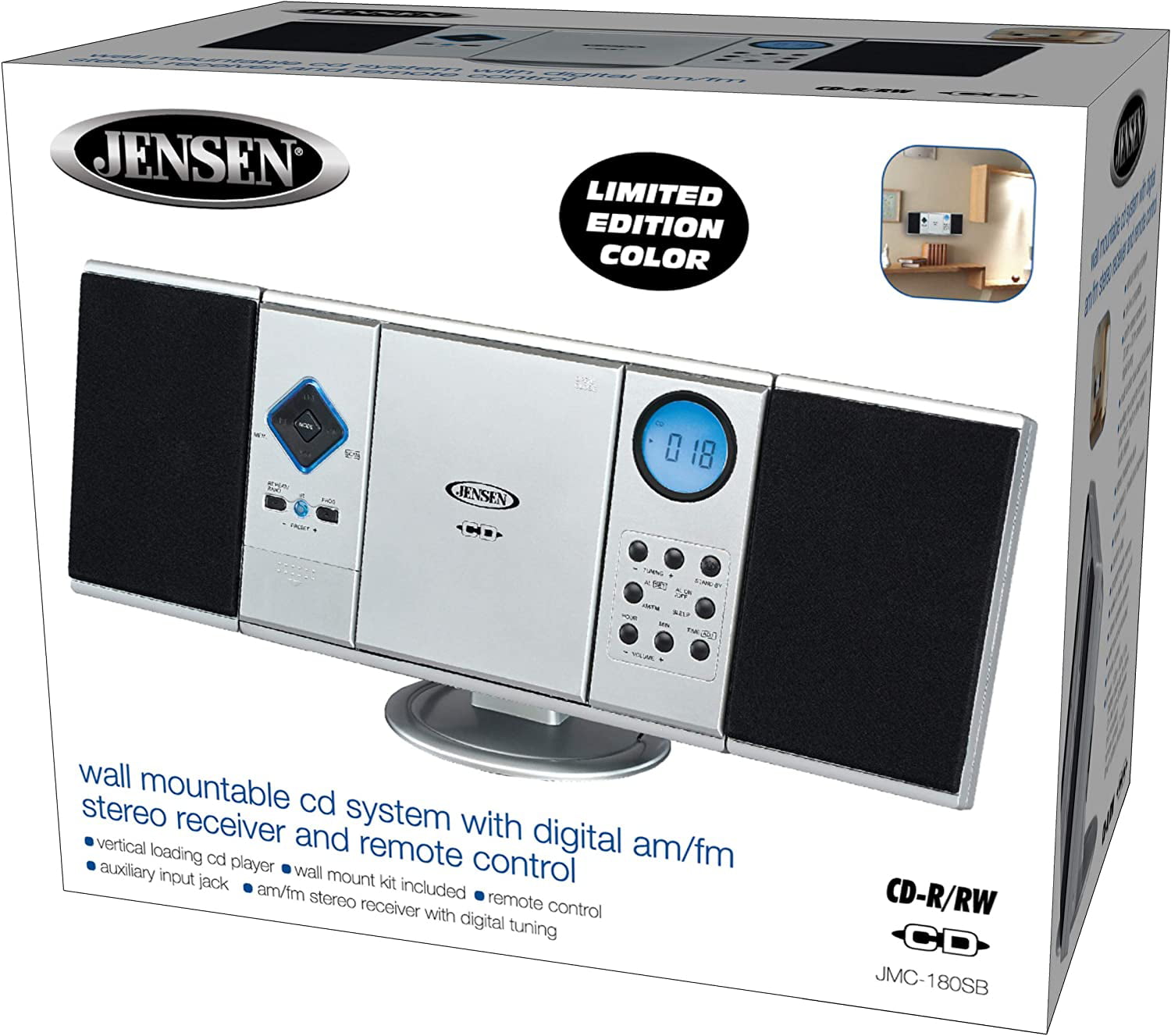 JENSEN JHD1635BTB AM/FM/WB/iPod & iPhone対応/SiriusXM/Bluetooth