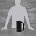 thumbnail image 2 of YANTONG P7 Cafetière à Piston en Acier Inoxydable 304 – Cafetière à Piston Isolée avec Micro-Filtre à Double Paroi Brevetée, Infusion Sans Grains - Cafetière Résistante à la Chaleur Sans BPA - Noir Mat (32oz), 2 of 5