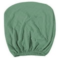 thumbnail image 5 of Funda de respaldo elástica Advancent 2 piezas para sillas de oficina decoración hogar estilo Verde militar, 5 of 5