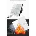thumbnail image 4 of Single Touch Switch For Led Lamp/Incandescent Bulb 3Gang 1Way Touch Light Switch Gold, 4 of 9