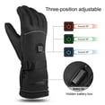 thumbnail image 4 of Bobasndm Heated Gloves for Men Women, Battery Powered Electric Warm Gloves,Lasts 6 Hours, 3 Levels,Waterproof with Touchscreen for Outdoor Cycling Hiking Camping Skiing Fishing, 4 of 9