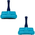 thumbnail image 2 of Zipfy Freestyle Mini Luge Snow Sled – Made in USA – Lightweight Steerable Sit-Down Racer (Aqua Blue, 2 Pack), 2 of 8