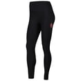 thumbnail image 2 of Women's  Black Oklahoma Sooners 7/8 Mixed Media Pocket iLeggings, 2 of 3