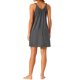 thumbnail image 3 of Camisón sin mangas para mujer INSPIRE CHIC, pijama elástico con tirantes anchos, camiseta de dormir corta, talla XL, gris oscuro, 3 of 6