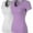 2PACK - White/S.Lavender, variant on MixMatchy Women's Basic Solid Multi Colors Fitted Short Sleeve T-Shirt [S-3XL]