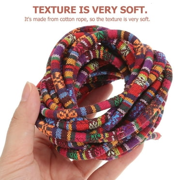Milisten Decorative Rope Multi Color Handmade Diy Rope for Sofa Hanging 1Pcs