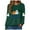 A05_Green, variant on Towmus Halloween Plus Size Sweatshirts for Women Cute Ghost Casual Long Sleeve Embroidered Fall Pullover Sweatshirt