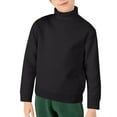 thumbnail image 2 of Ruyang Fleece Lined Crewneck Sweaters for Teen Girls Boys Thermal Pullover Sweatshirt Winter Thick Warm Jumper, 2 of 4