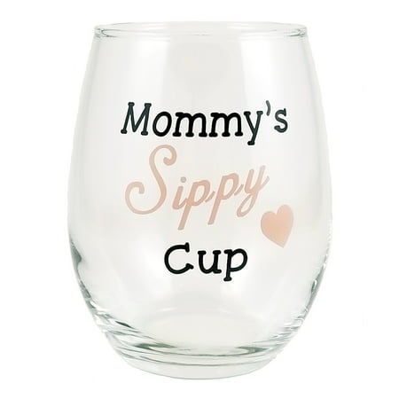Mommy Medicine Funny Wine Glass for Women - Mom Birthday Gifts or for Best Friend Unique Christmas Gifts Mother's Day - Present Idea For Mother or Wife Girlfriend Sister Coworker and (Unique Present Ideas For Best Friend)