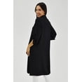 thumbnail image 3 of Maxi blusa asimétrica Roman Fashion /Juvenil, 1060 (Negro) negro G Roman Fashion BL-ST-1060-NEGRO, 3 of 6