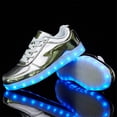 thumbnail image 2 of Mepaouo Men's Light Shoes Fashion Light Up Shoes USB Charging Luminous LED Sneakers for Women, 2 of 5