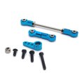 thumbnail image 2 of Vogacara RC Cars 1/28 Servo Arm Metal mejorado varillas de enlace de dirección ensamblado Kit de enlace de repuesto para WLtoys K969 K979 K989 K999 Kits de construcción modelo Azul Vogacara FN010112-02, 2 of 6