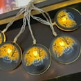 thumbnail image 6 of HengDidi LED String Lights with Pumpkin and Bats for Halloween Indoor Outdoor Holiday Decoration Battery Operated Energy Saving and Warm Light, 6 of 6