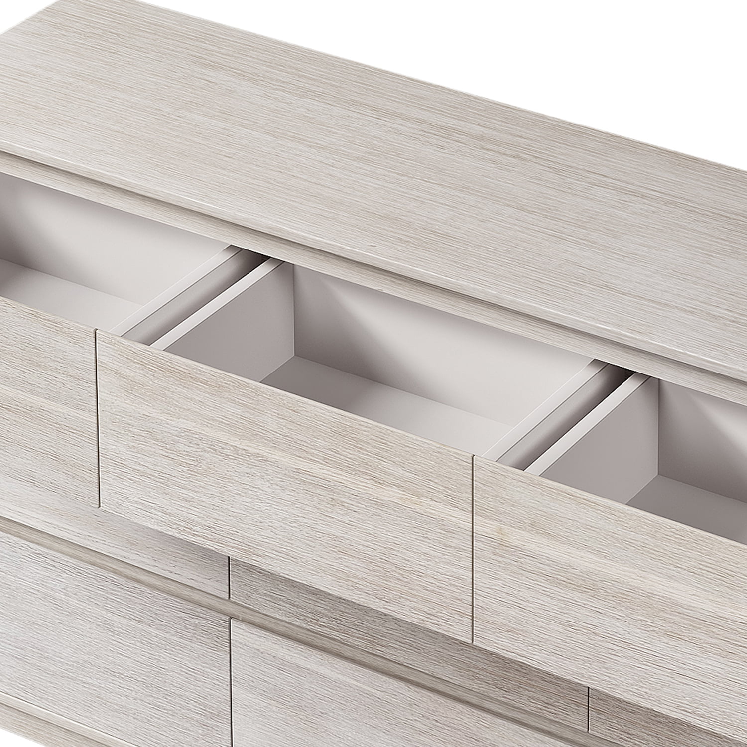Kadyn 9 Double Dresser, Soild Wood Storage Dresser with Drawer, Modern Style Horizontal Dresser for Bedroom, Stone Gray Kadyn 9 Double Dresser, Soild Wood Storage Dresser with Drawer, Modern Style Horizontal Dresser for Bedroom, Stone Gray