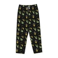 thumbnail image 4 of Fotbe Bee Floral Women's Pajama Pants,Sleepwear Pants,Pj Bottoms Drawstring And Pockets-Small, 4 of 9