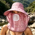thumbnail image 3 of RKSTN Womens Sun Hat Upf 50+ Fishing Hat with Neck Flap Wide Brimmed Summer Hats for Women Face Covering Cool Tea Picking Hat, 3 of 7