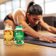 Fruits and Veggies Supplement- 180 Fruit and 180 Veggie Superfood Capsules-Soy and Vegan Free,100% Whole Natural Fruits and Vegetable Supplements for Adults by The Vitamin Kitchen (4-Pack)