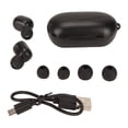 thumbnail image 3 of Auriculares Bluetooth con control táctil, auriculares inalámbricos con sonido estéreo y Bluetooth con estuche de carga, 3 of 5