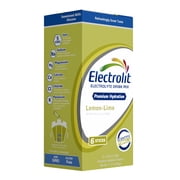 Electrolit Powder Drink Mix, Lemon-Lime, 1 Box of 6 Packets