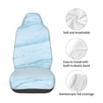 thumbnail image 4 of Daiia Blue Marble Printed Car Seat Cover - Waterproof & Sweatproof - Universal Fit, Machine Washable, Non-Slip - Seat Protector for Car, Truck, SUV, Van (1 Pack), 4 of 5