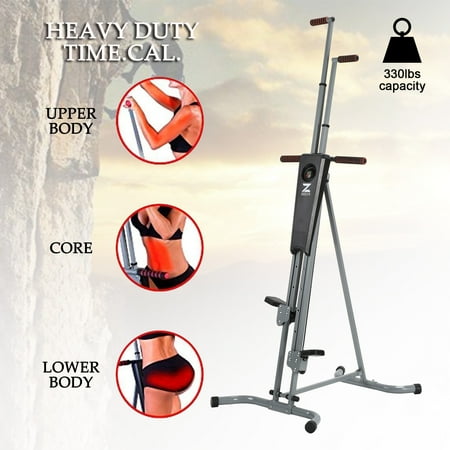 Vertical Climber Machine Fitness Climbing Equipment for Home (Best Lubricant For Gym Equipment)