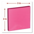 thumbnail image 6 of Universal UNV35610 100 Sheet 3 in. x 3 in. Self-Stick Note Pads - Assorted Bright Colors (12/Pack), 6 of 6