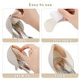 thumbnail image 2 of HEQUSIGNS 8 Pairs Heel Cushion Pads, Shoe Inserts Heel Cushion Inserts, Self-Adhesive Heel Cushion Inserts Prevent Heel Slip and Blister, Heel Pain Relief for Men Women, 2 of 8