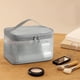 thumbnail image 4 of Uuiauoio Mesh Zipper Bag with Handle, Mesh Pouch, Travel Toiletry Bag, Cosmetic Organizer Case, Portable Small Shower Caddy for Makeup, Skincare, Beauty Product, Office, Arts and Crafts, 4 of 6