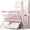 Crystal Pink, variant on Clear PC Case for Surface Pro9/10/11, scratch-proof & Type Cover compatible