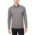 thumbnail image 1 of Ryan Seacrest Mens Heather Pullover Sweater, Grey, Small, 1 of 1