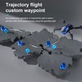 thumbnail image 1 of Bewildely RC rodante de 360 grados, cuadricóptero de fotografía aérea, giroscopio de 6 ejes, mantenimiento de altitud, Avión de Control Juguetes 1 pieza de leva tipo 1, 1 of 6