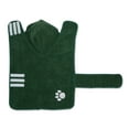thumbnail image 5 of DII Hunter Green Embroidered Paw Medium Pet Robe, 5 of 5