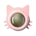 thumbnail image 3 of Juguete Pared Con Hierba Gatera para Masticar Gatitos Limpieza Dientes Morder Gatos () Rosa, 3 of 4