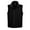 Black / Black, variant on Result Mens Core Sleeveless Printable Softshell Bodywarmer Jacket