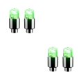 thumbnail image 3 of Dalazy 4pcs Car Wheel Tire Air Valve Stem LED Lights Add Touch Of To Car S Wheels Durable green 2Set, 3 of 6