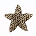 thumbnail image 2 of Acorn Manufacturing DP9PP Artisan Collection Woven Star Knob, Antique Pewter, 2 of 3