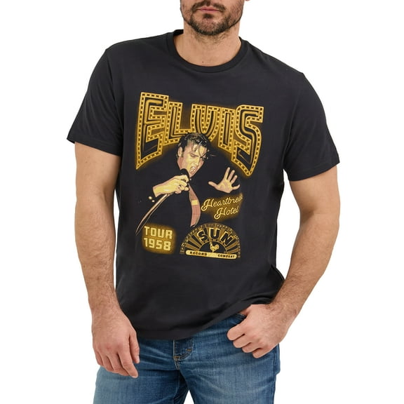 Lee® Mens Short Sleeve Elvis Graphic Tee, (S-3XL)
