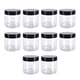 thumbnail image 5 of Tarro vacío para mascotas con tapa, rellenable, apilable, hermético, transparente, redondo, para cosméticos Slime 10 unidades de 200 ml., 5 of 9