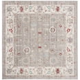 thumbnail image 6 of SAFAVIEH Windsor Harland Traditional Area Rug, Light Grey/Ivory, 9' x 13', 6 of 8