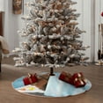 thumbnail image 6 of Bingfone Christmas Tree Skirt Mat Christmas Decoration Interior 36"-Funny Cat Taking A Bath, 6 of 8