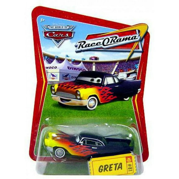 Disney Cars Race-O-Rama Greta Diecast Car