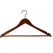 Canopy 20 Solid Wood Suit Hangers, Cherry