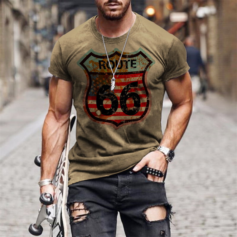Aiyino Mens S-5XL Short Sleeve Athletic T-Shirt Classic Top Casual Workout Sports Summer Shirts 