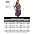 thumbnail image 5 of VEPKUL Women's Plus Size Dresses Casual A Line Flowy Swing Loose Dress with Pockets Flower55_4X, 5 of 8