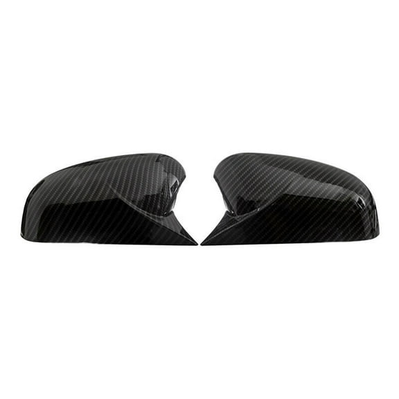 1 Pair Car Rearview Side Mirror Cover Carbon Fiber Look For Honda Civic 8th 2005-2011