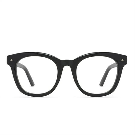 Women's Health Reading Glasses Vitality Blue Light Blocking by DIFF Eyewear Black +3.0