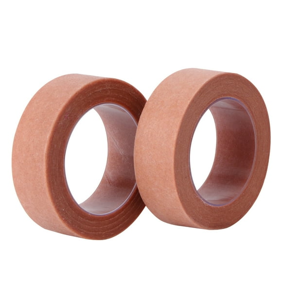 FELTECHELECTR 2 tiras de sellado prácticas para salón de belleza, pegatinas sencillas para maquillaje (marrón)