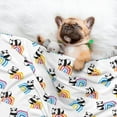 thumbnail image 3 of Pofeuu Panda And Rainbow Print Puppy Blanket,Dog Blankets,Pet Blanket Cozy Cat Blankets for Indoor Cats, Fuzzy Pet Blanket for Kitten Doggy Dog Blankets-Large, 3 of 8